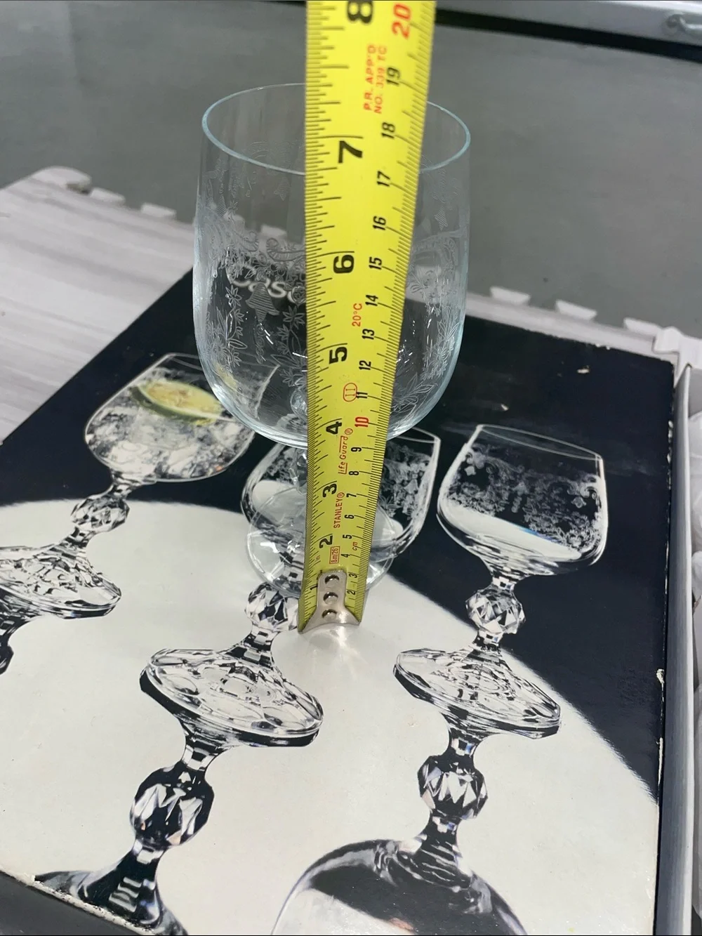 bohemia etched crystal